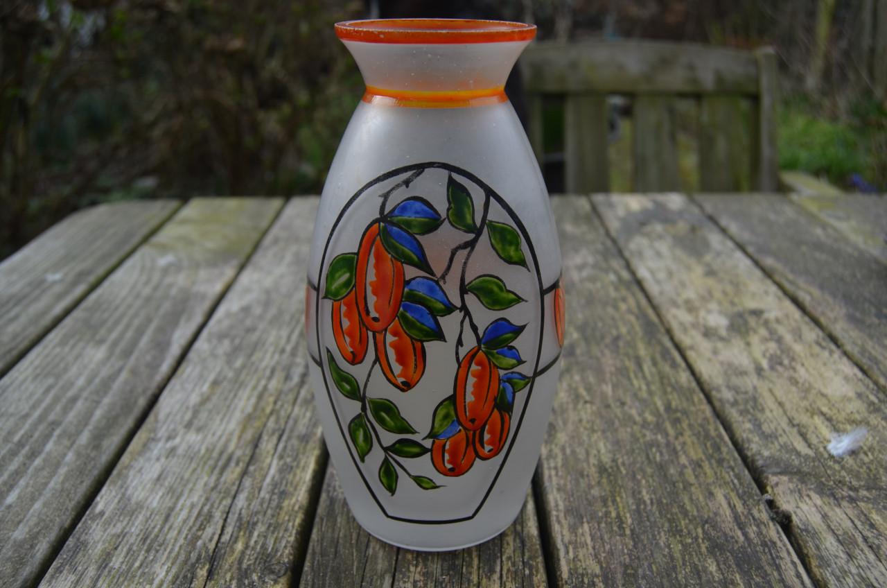 Lief klein vaasje, Frans, Art Deco (?)