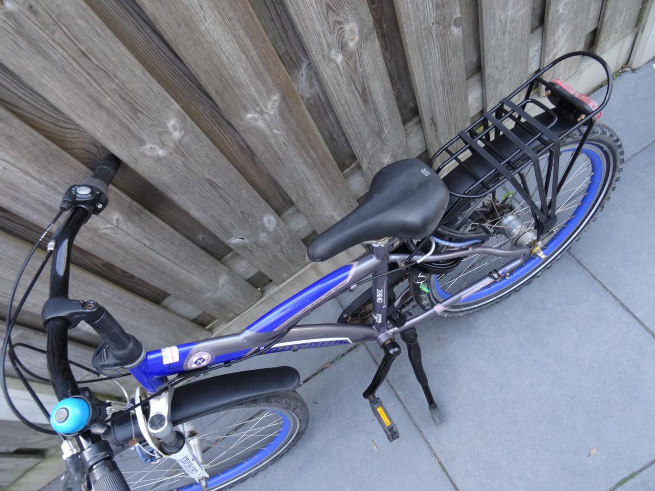 🌿 Batavus Snake Jongensfiets – 22 inch | Blauw/Grijs 💙🩶