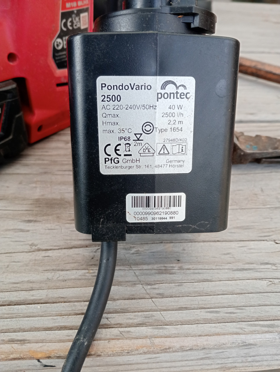 Pontec pondopress 10000 drukfilterset