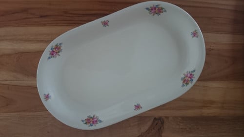 Vintage Bavaria schaal met bloemetjes