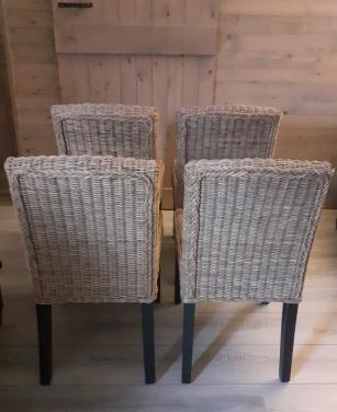 🌸 Mooie rotan stoelen🌸4 stuks