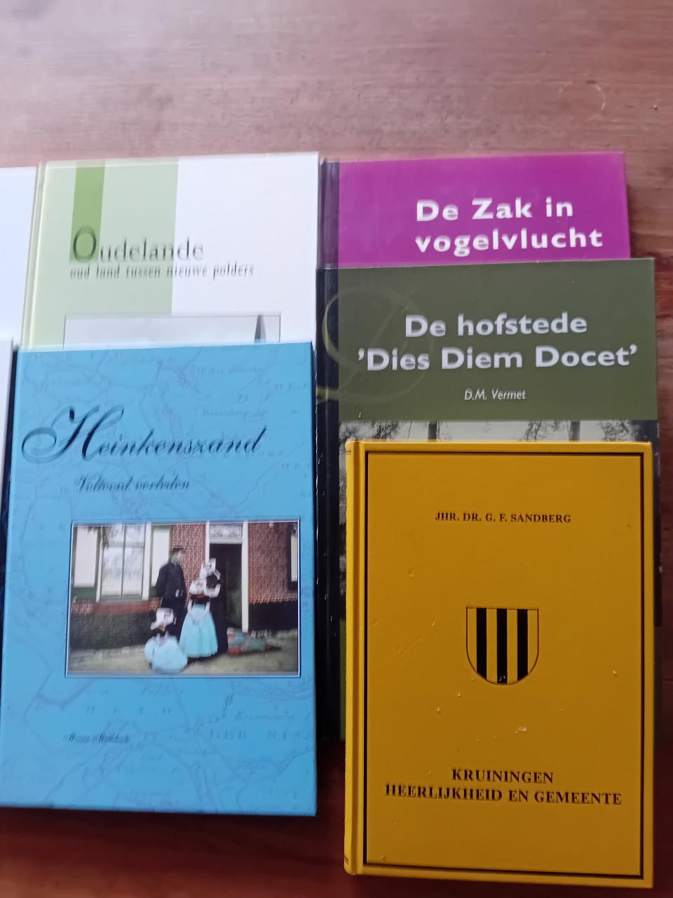 9 Zuid Bevelandse boeken