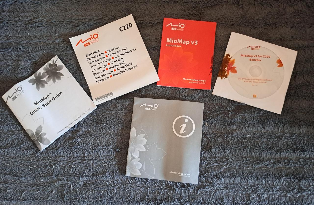 GPS Navigatie Mio DigiWalker C220