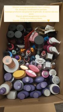 Diverse verzorgingsproducten