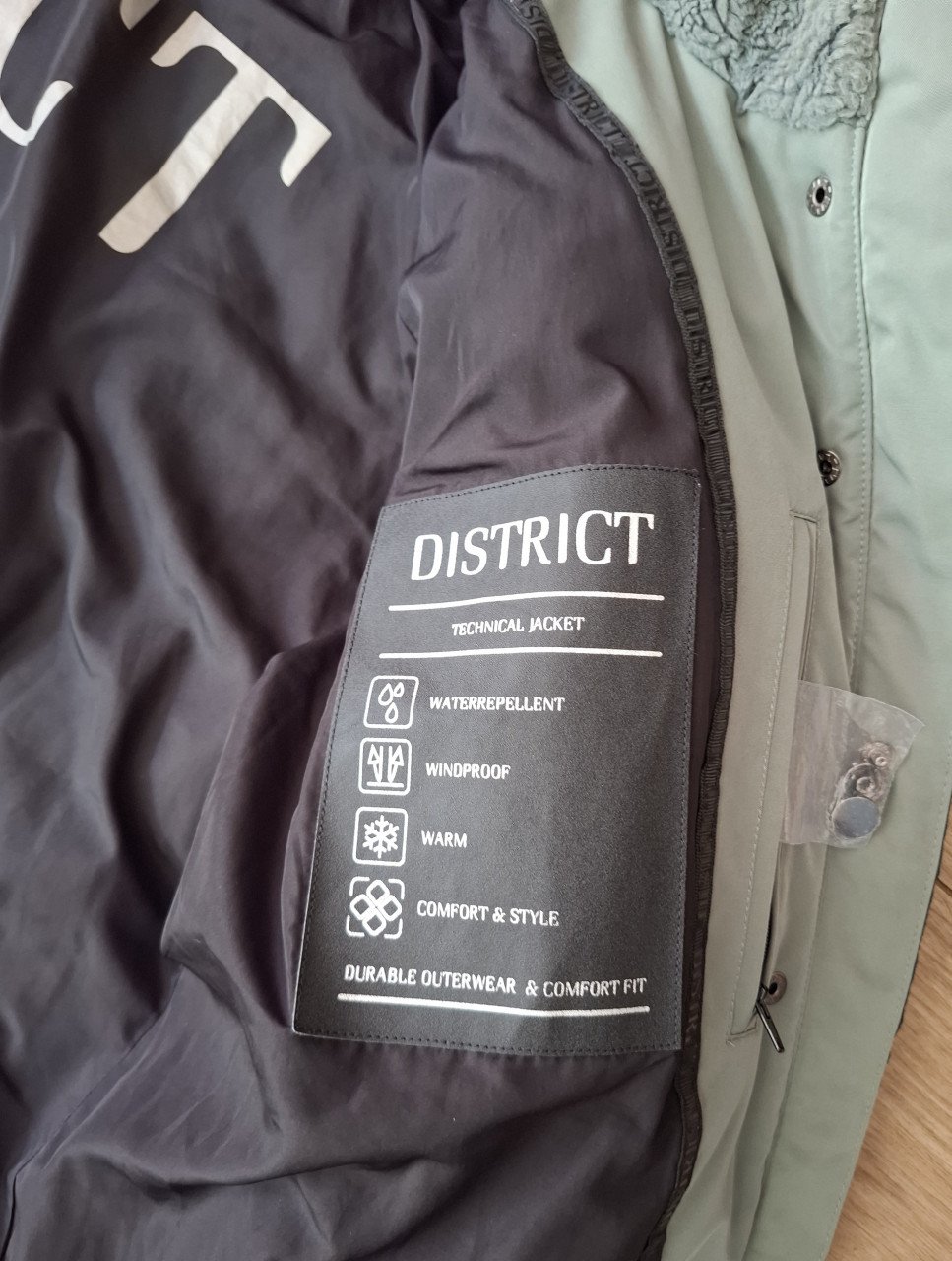 Dames Winterjas District Maat 44