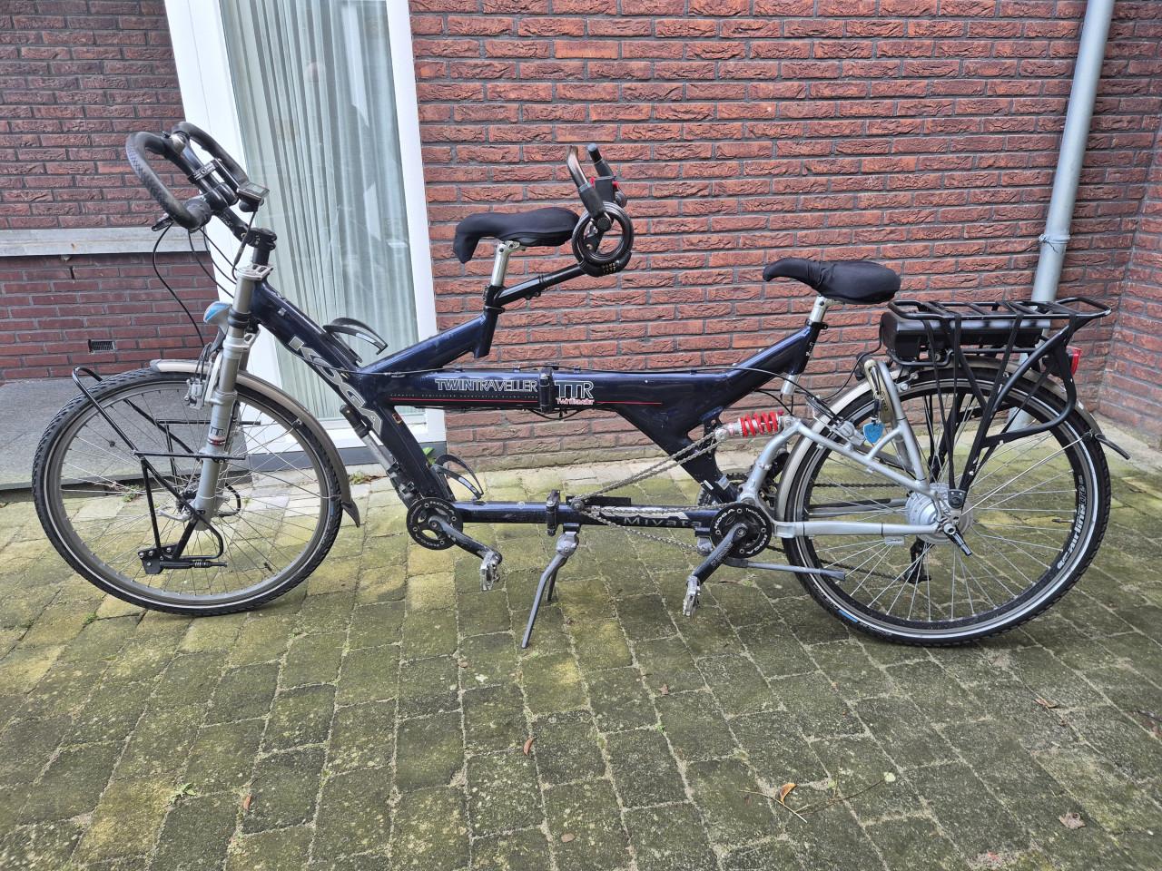 Koga Twintreveler elektrische vouw tandem