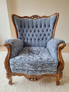 Antieke fauteuil