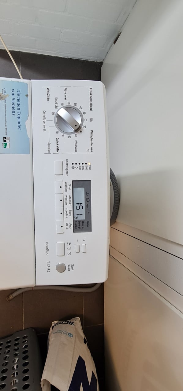 Siemens bovenlader wasmachine 6kg