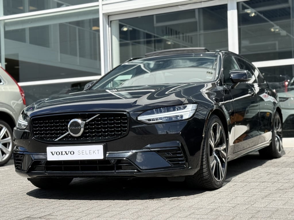 Volvo V90 t6 340pk recharge r-design| panodak| adap.cruise| 360camera| tre
