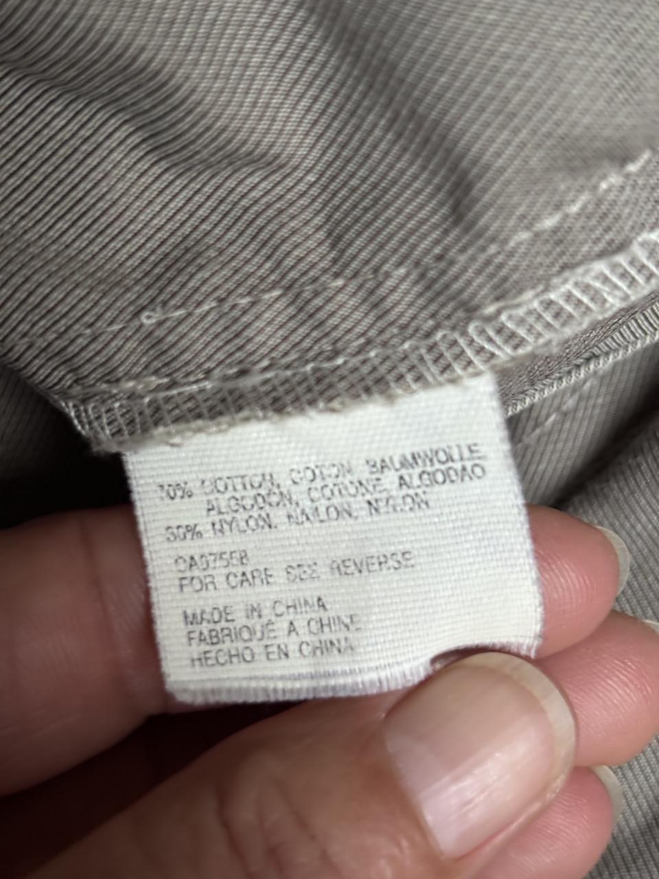 Mexx zachtgroene ‘jeans’ jurk maat 40