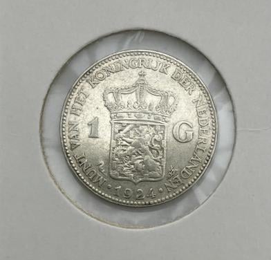 1 Gulden 1924 Wilhelmina