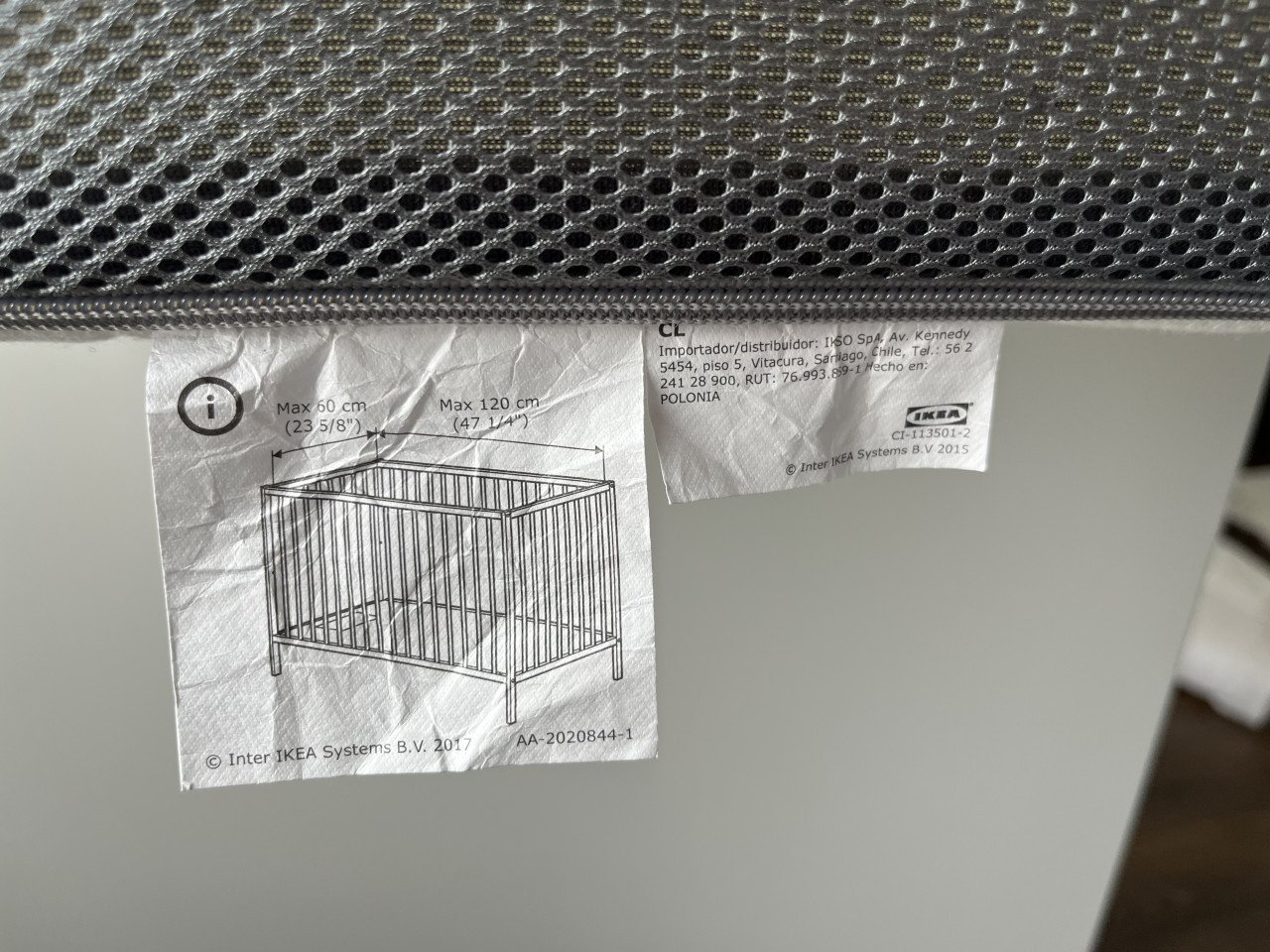 Commode + ledikant (super netjes en stevig)