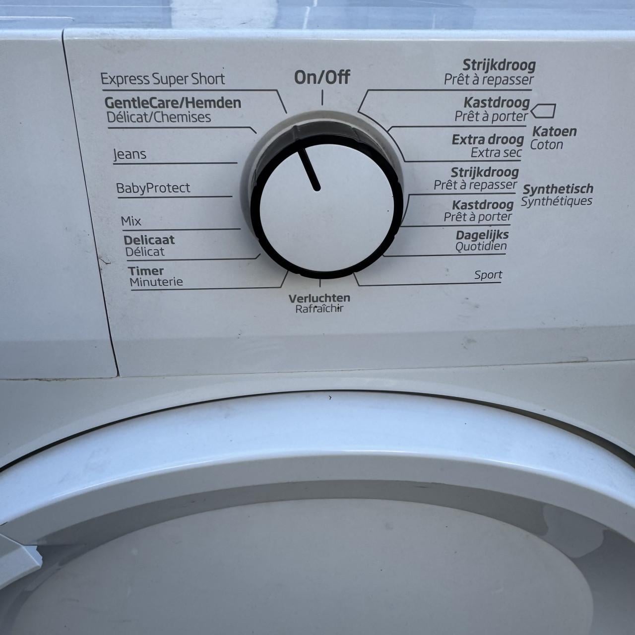 Warmtepompdroger als nieuw