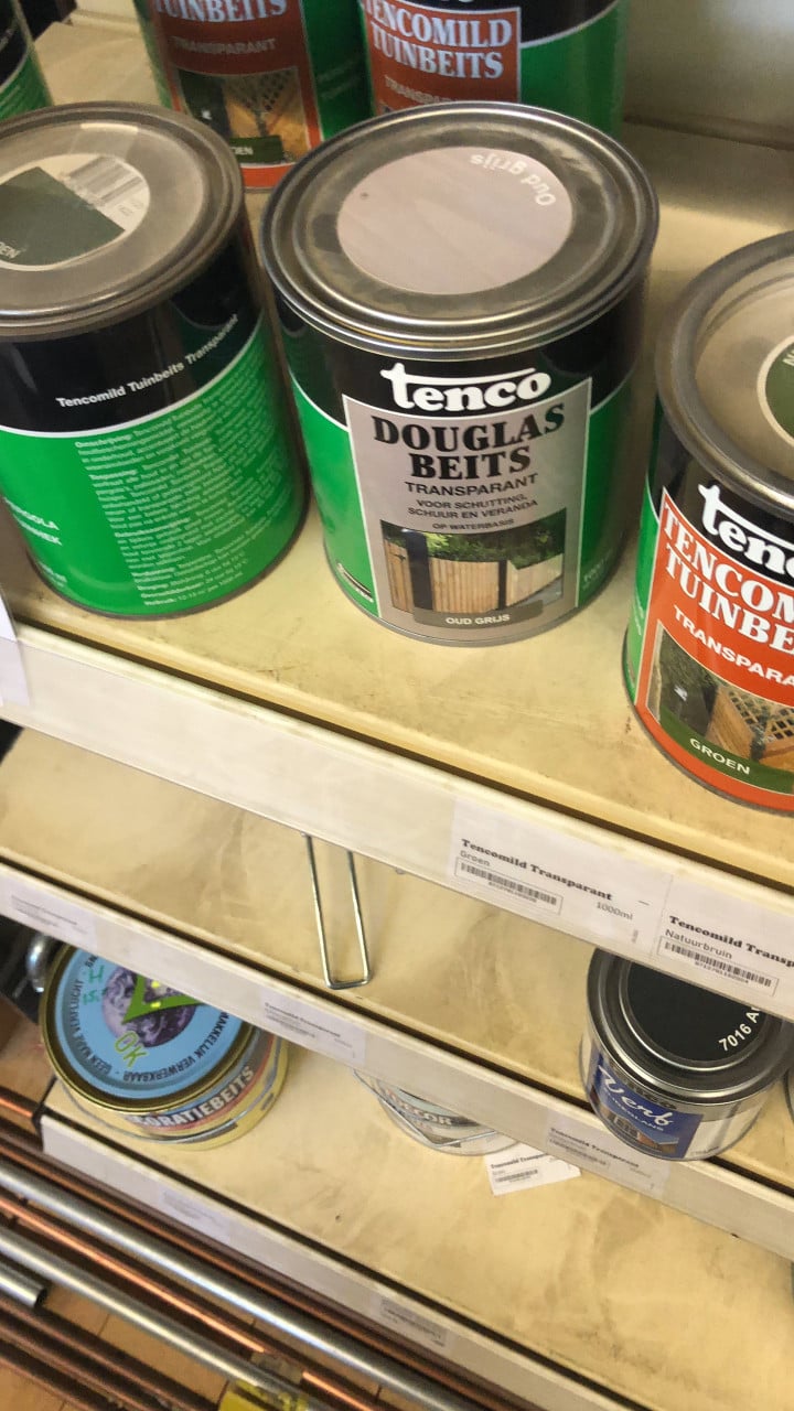 Tenco ferro verf 3 blik 10 euro
