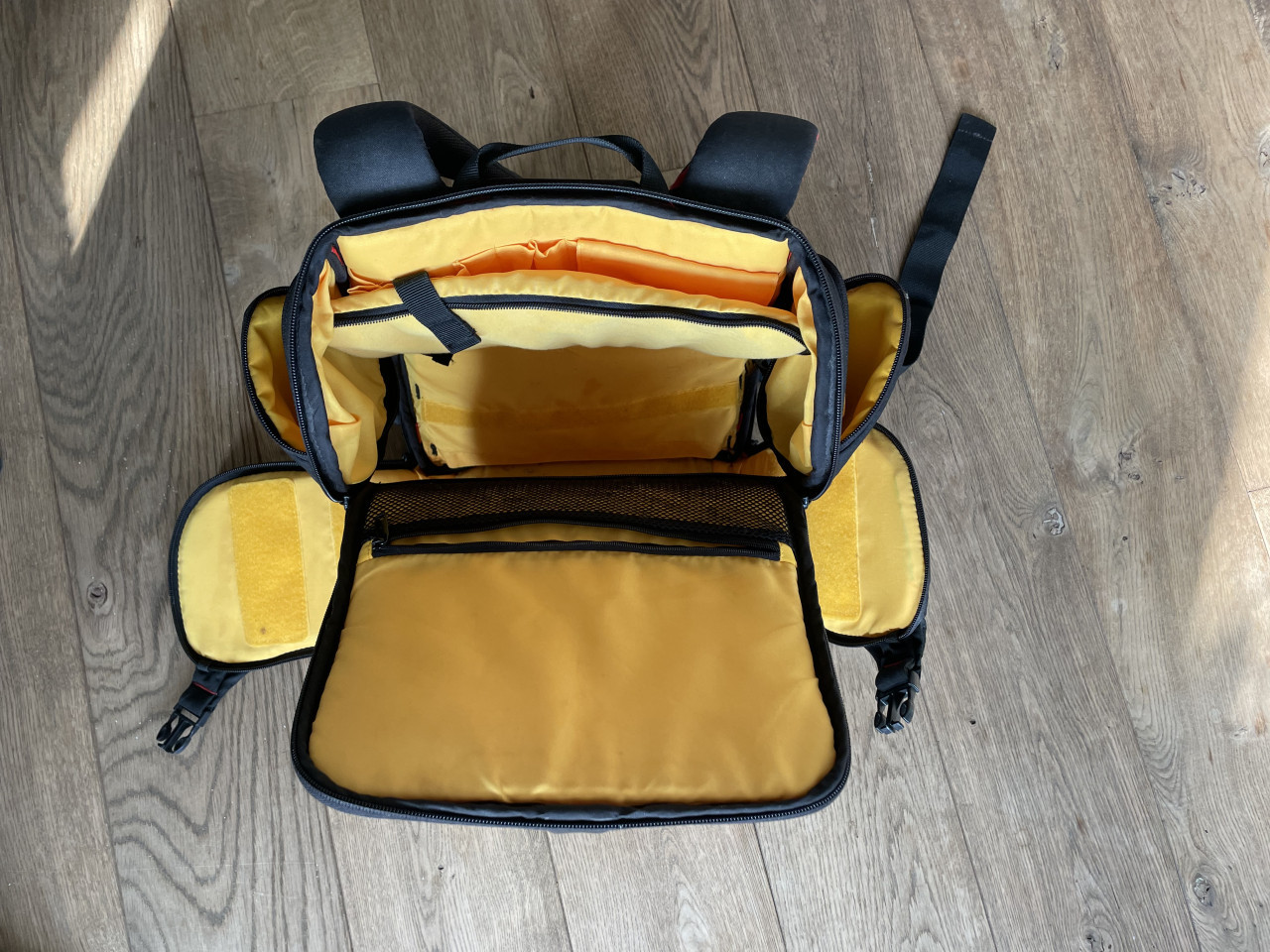 Rugtas voor fotografie