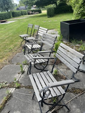 Bistro stoelen