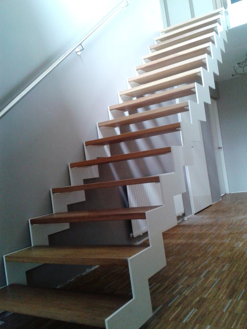 Stalen Rechte Trappen op Maat – Trabo Trappen & Hekwerken