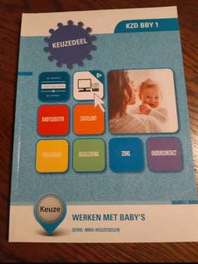 Schoolboek Keuzedeel werken met baby’s