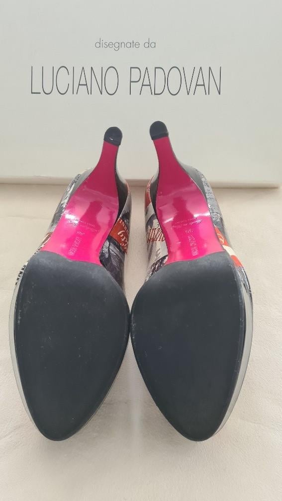 Luciano Padovan: Fraaie high heels prints maat 36