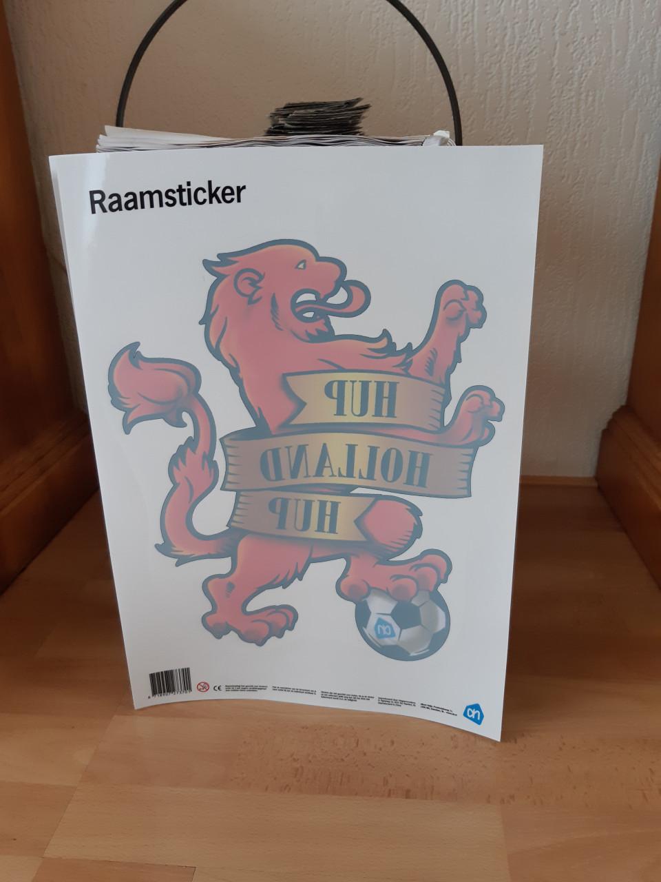 HUP HOLLAND HUP RAAMSTICKER 1,75 P.S. 2 VOOR 3,00