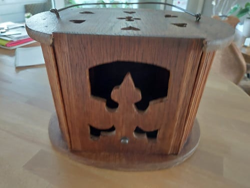 Te koop oude eiken stoof
