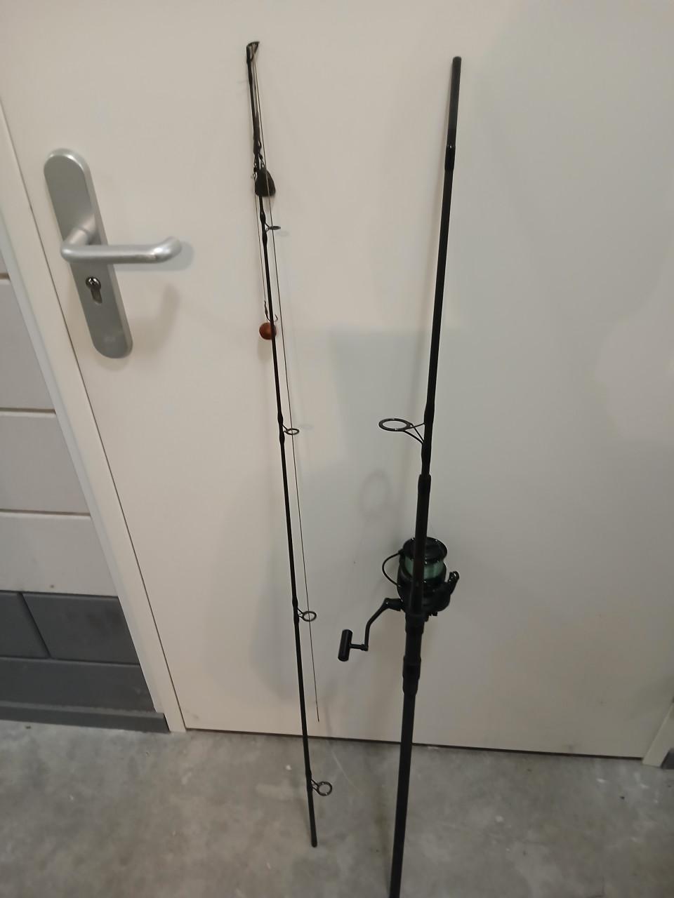 Hengel karper met molen teleskoopzgan