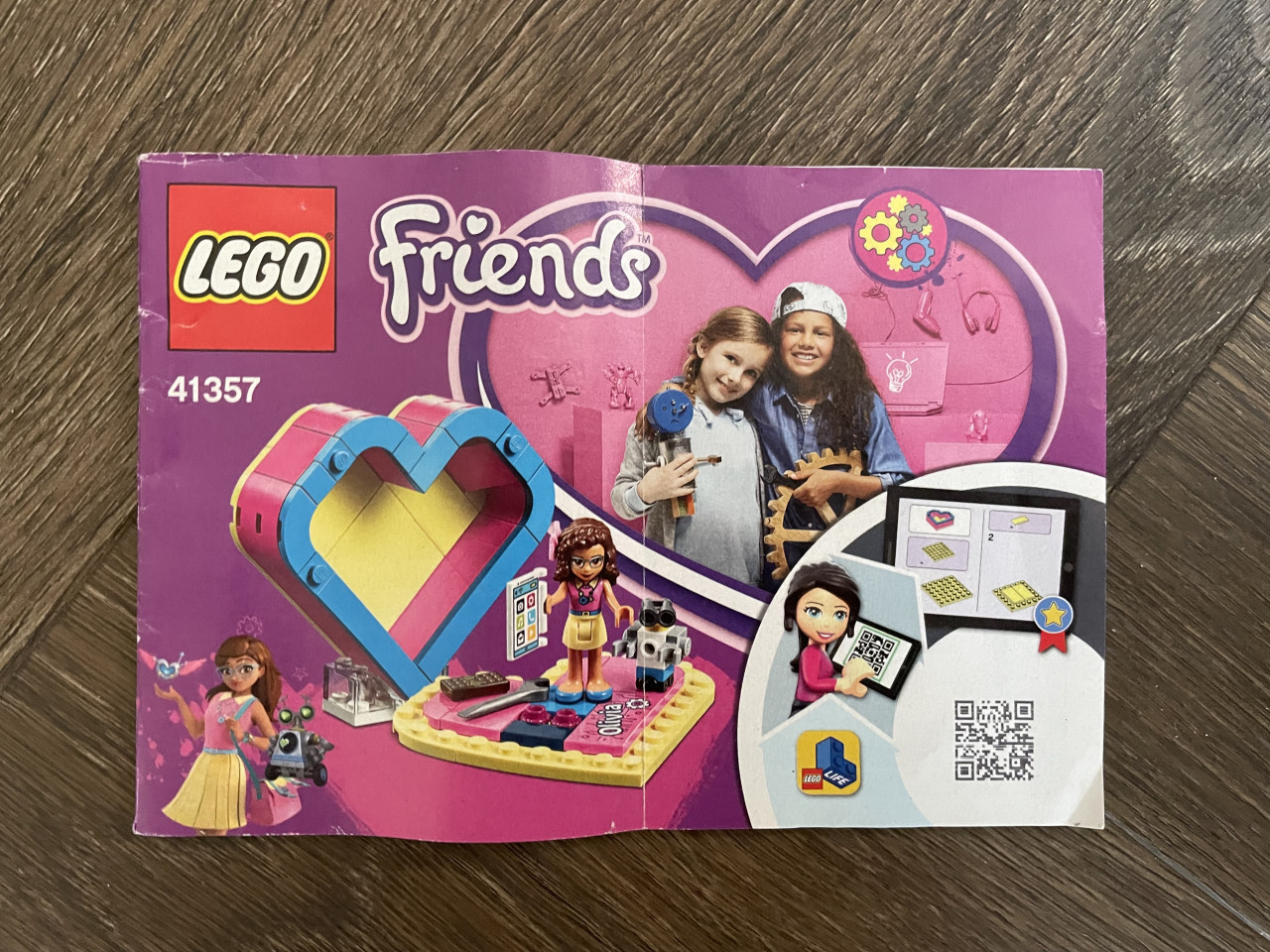 Lego Friends: Olivia's hartvormige doos 41357