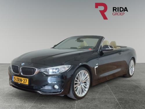 BMW 4 Serie cabrio 420i high executive | nekverwarming | trekhaak afneembaa