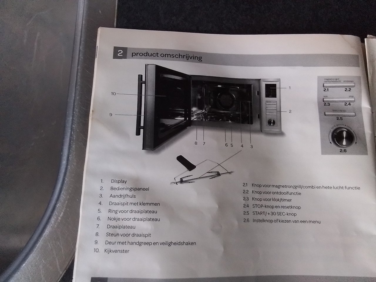 Magnetron vrijstaand
