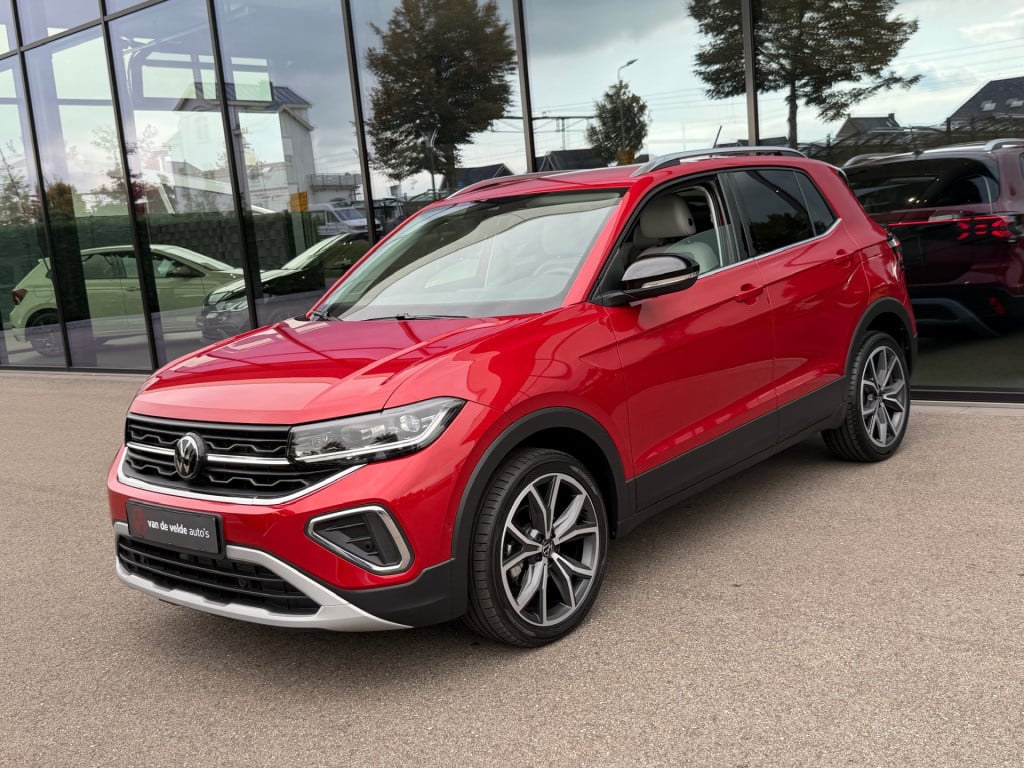 Volkswagen T-cross 1.0 tsi 116pk style | trekhaak | camera | navi | led gri
