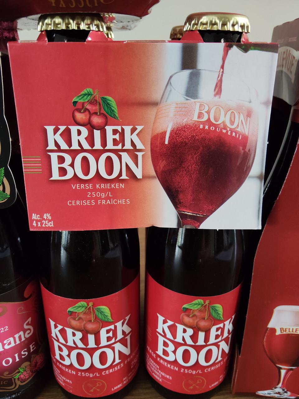 Diverse fruit bieren in 4-packs