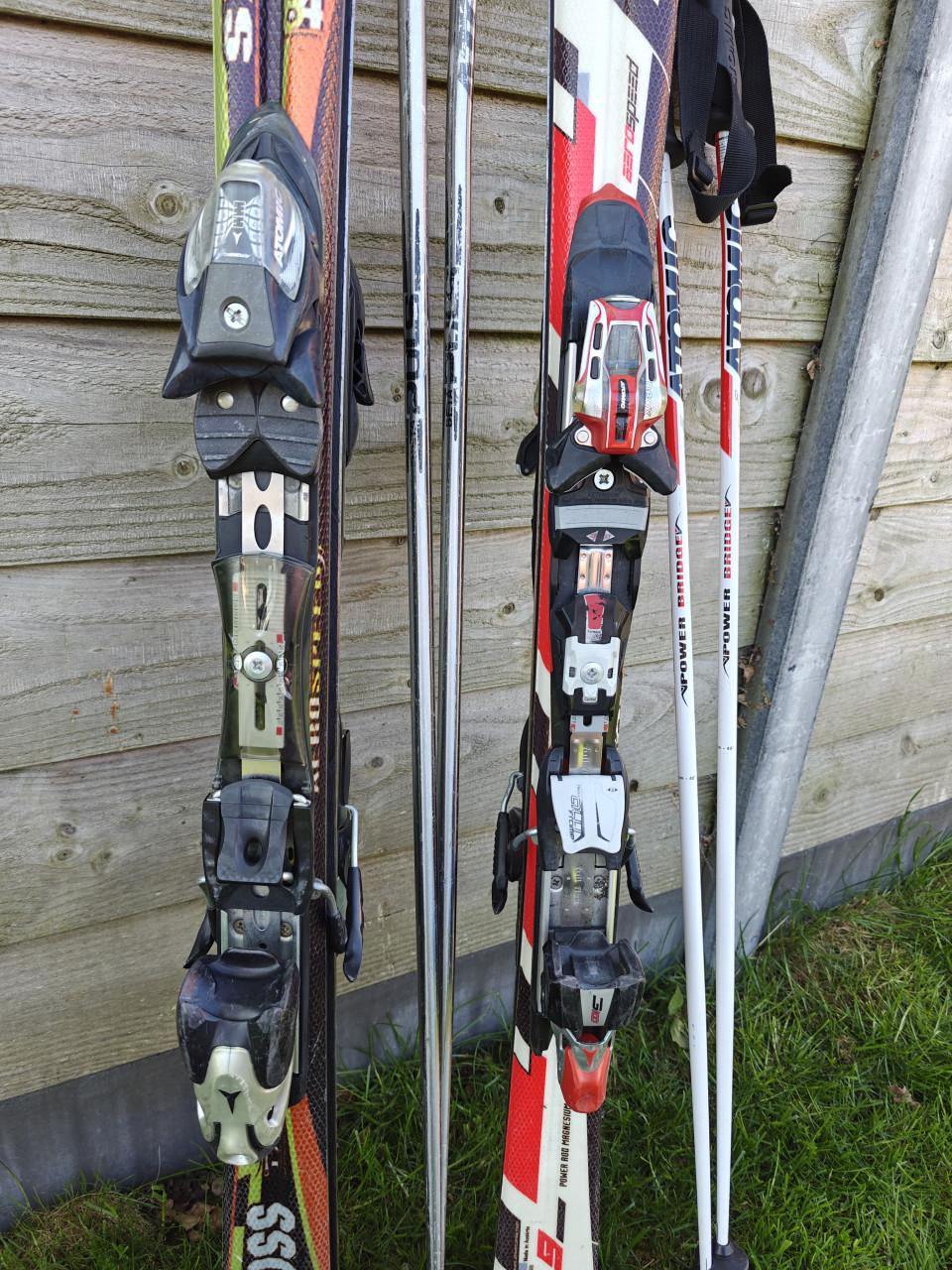 Atomic 170 cm Supercross Heren Ski's (+gratis dames latten)