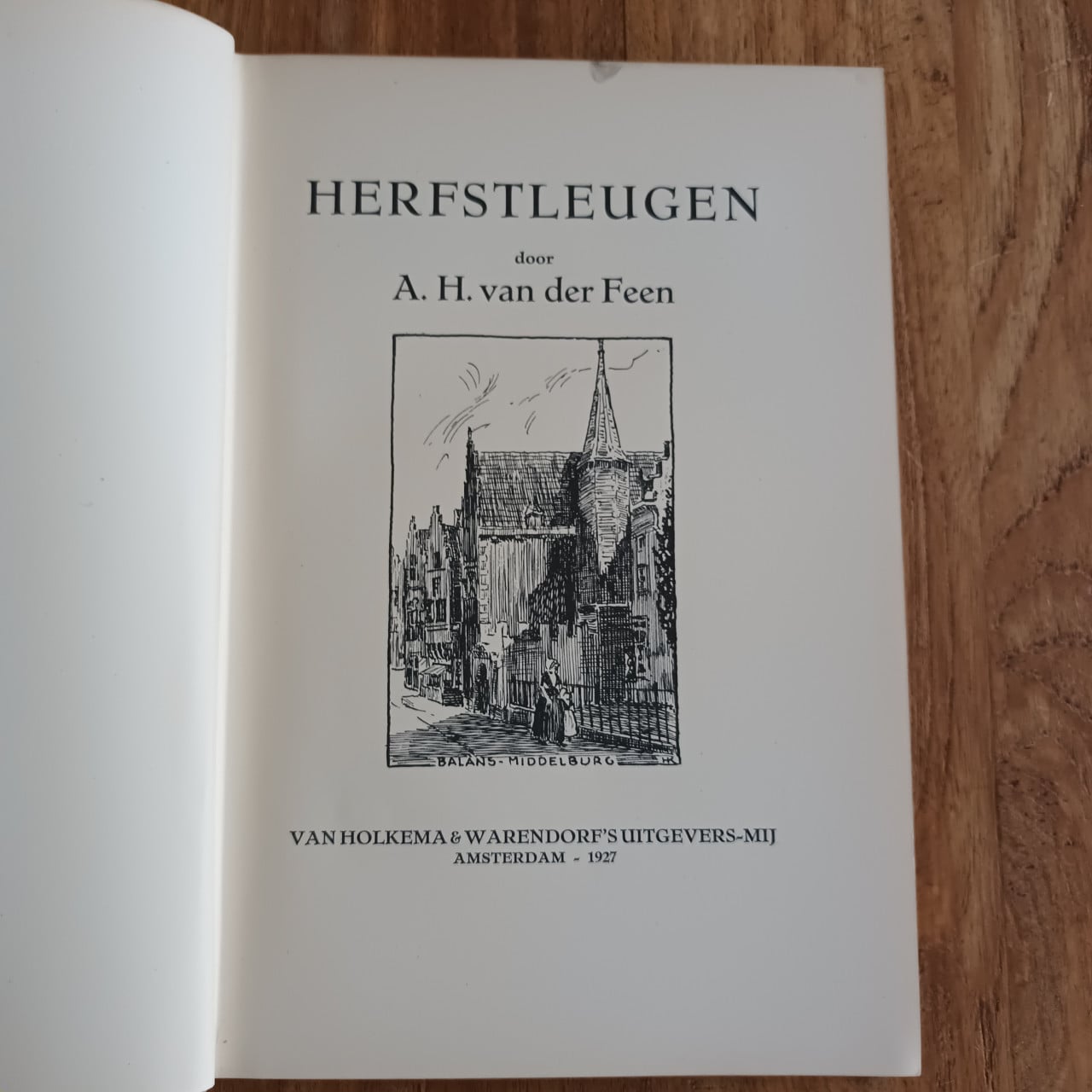 Herfstleugen van A.H. van der Feen 1927