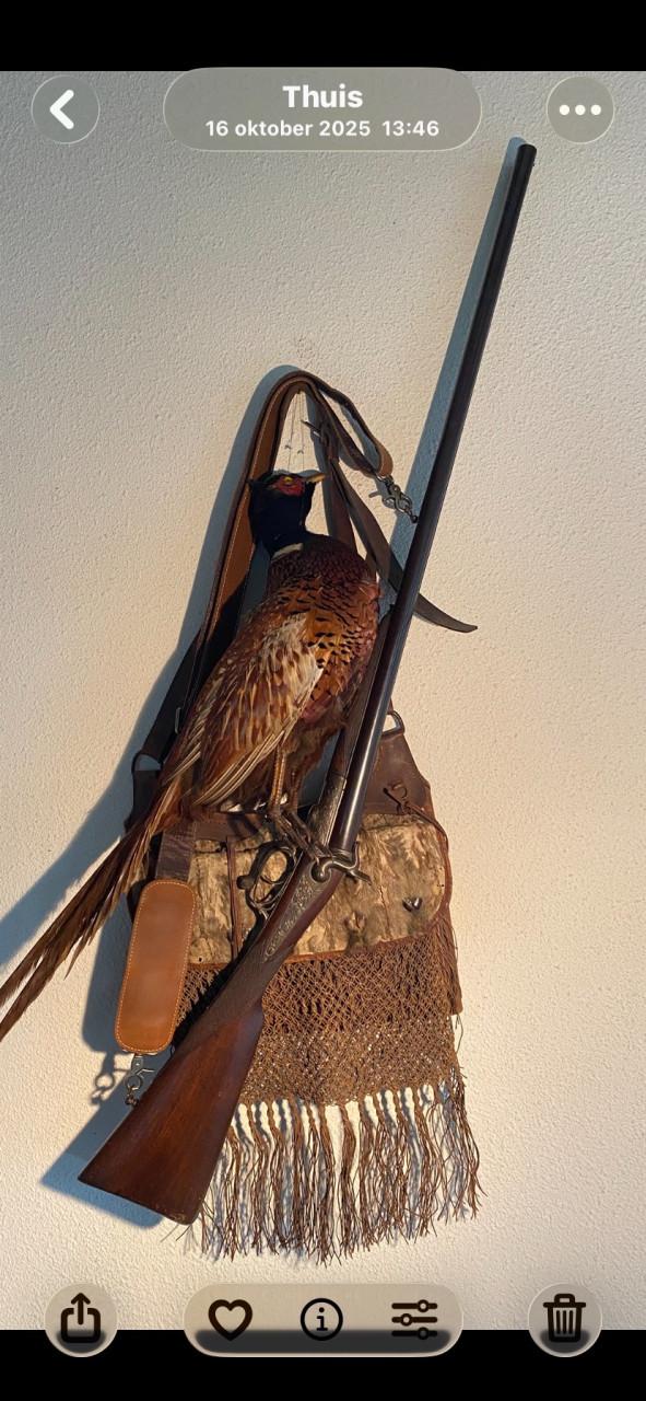 Gevraagd oud dubbelloops jachtgeweer