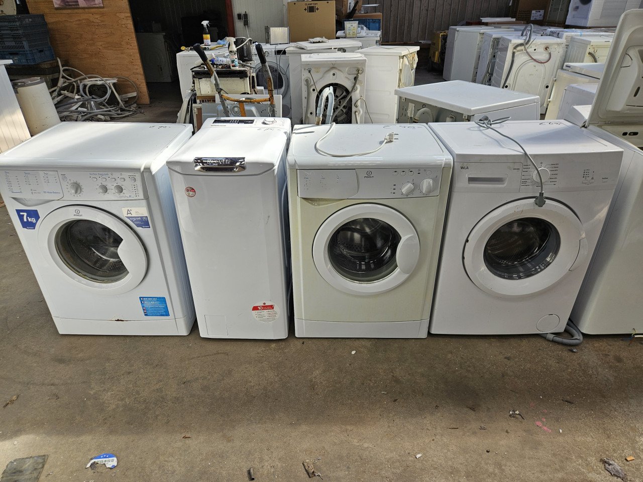 Wasmachines Goedkoop. 4 stuks