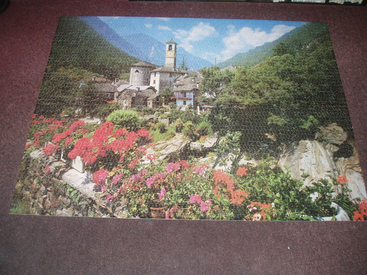 MB puzzel Lavertezzo Zwitserland 4000 stukjes