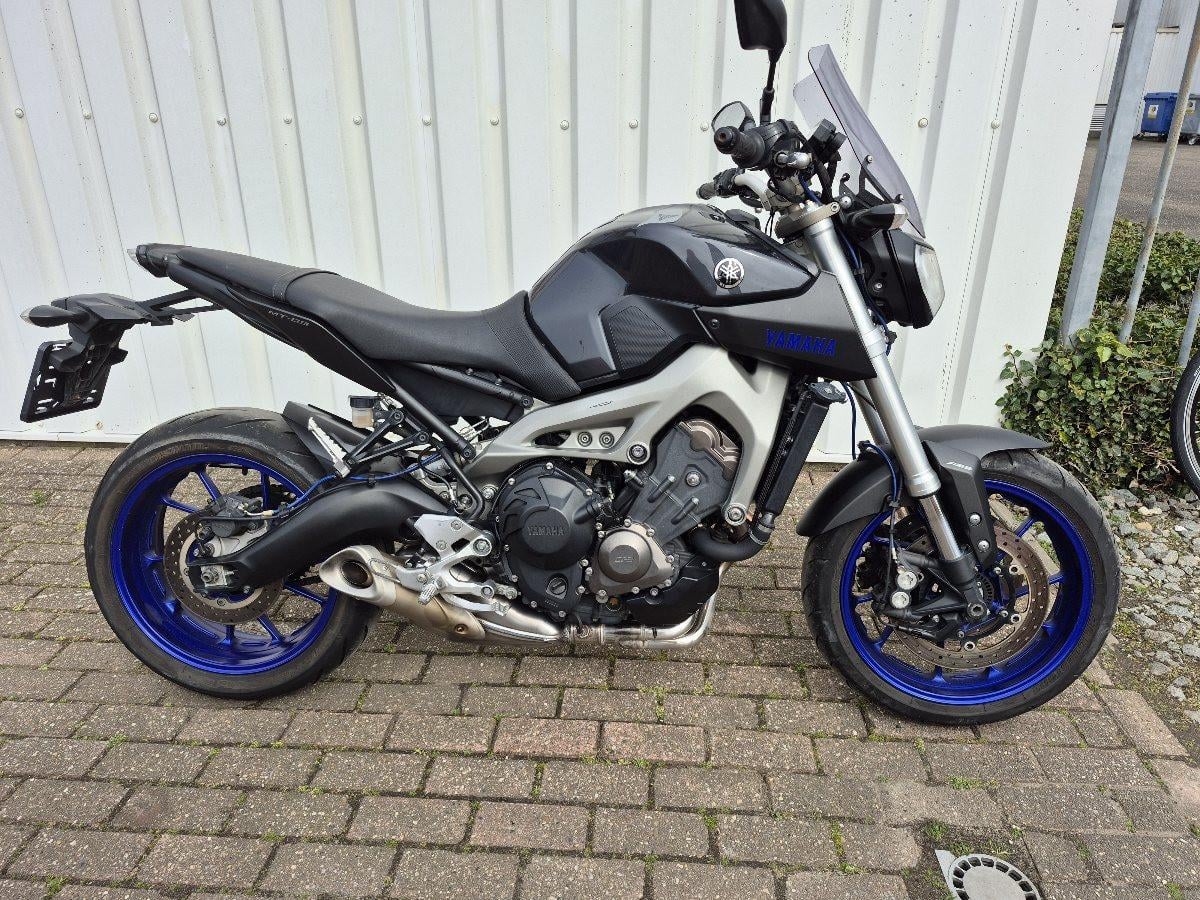 Yamaha MT-09 uit 2014, stoere naked bike