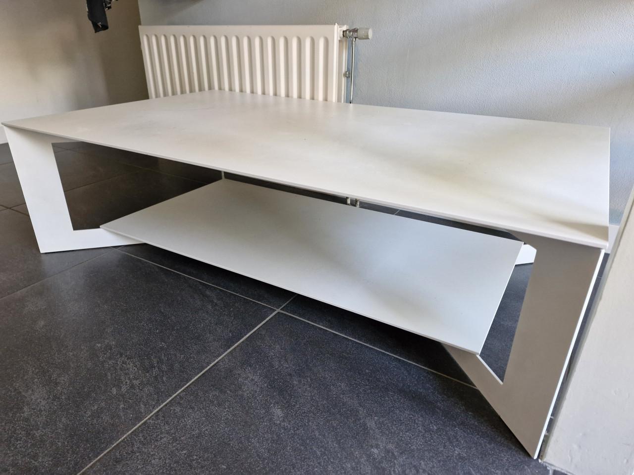 Moderne salontafel wit