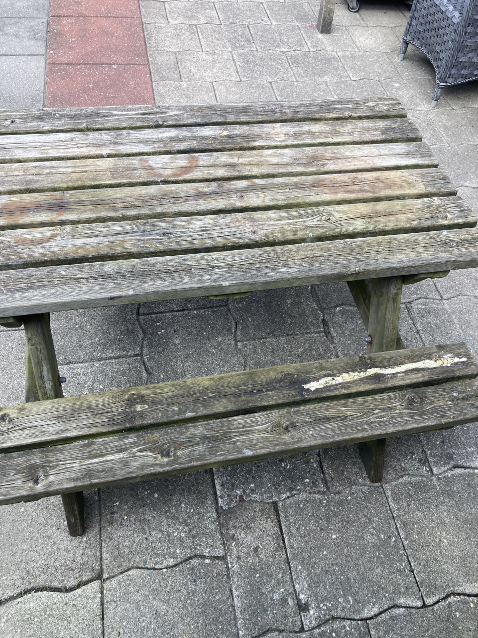 Junior picknick tafel gratis af halen