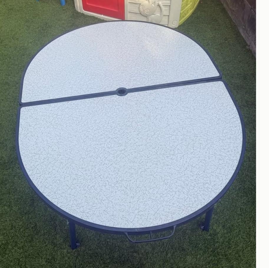 Crespo inklapbare campingtafel ovaal