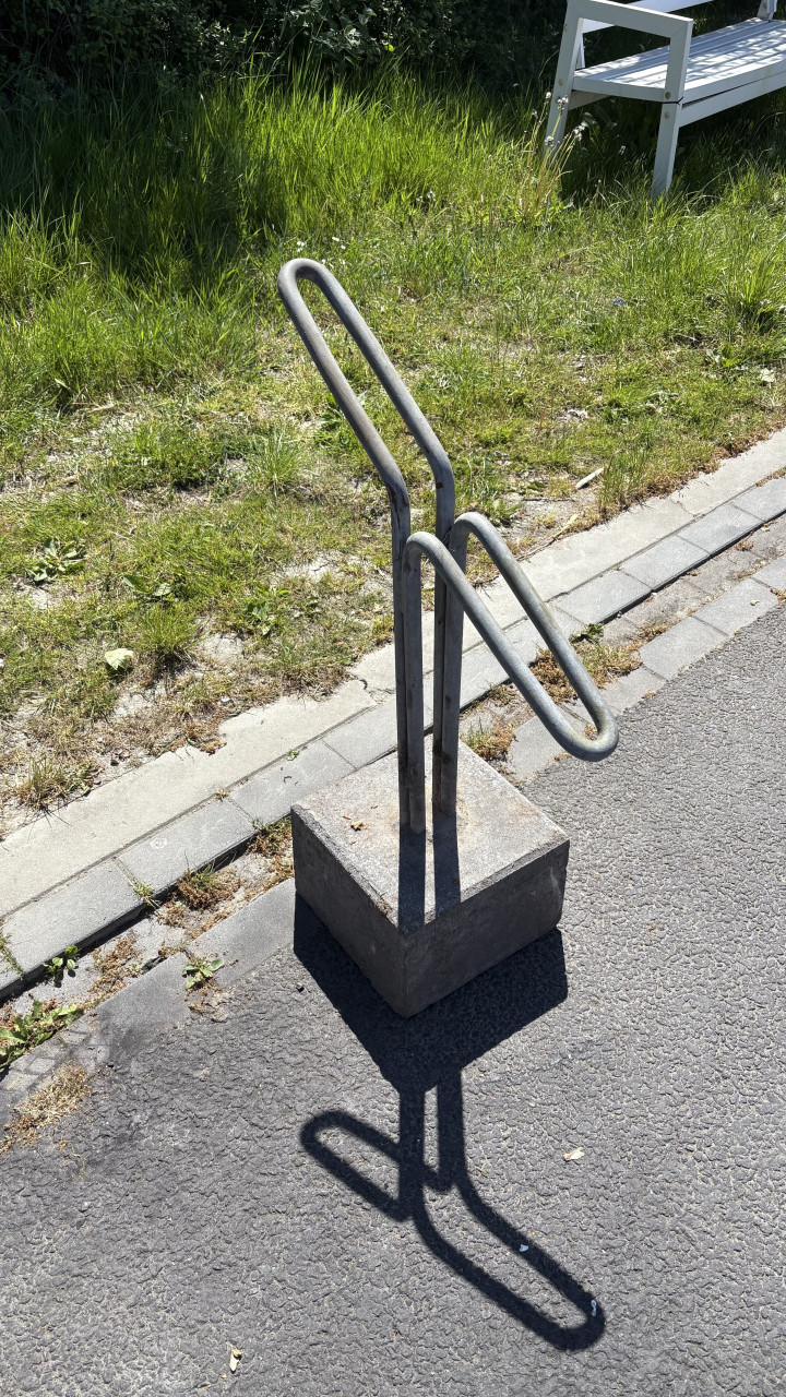 Fiets rek blok