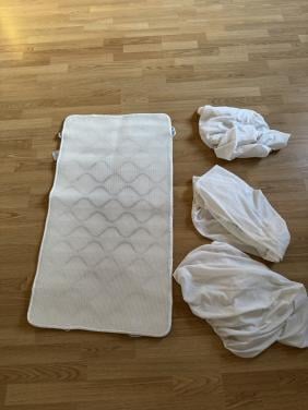 Airosleep topper en 3 hoeslakentjes