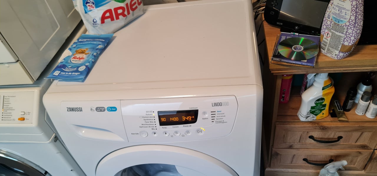 Zanussi lindo 500 wasmachine 8kg!