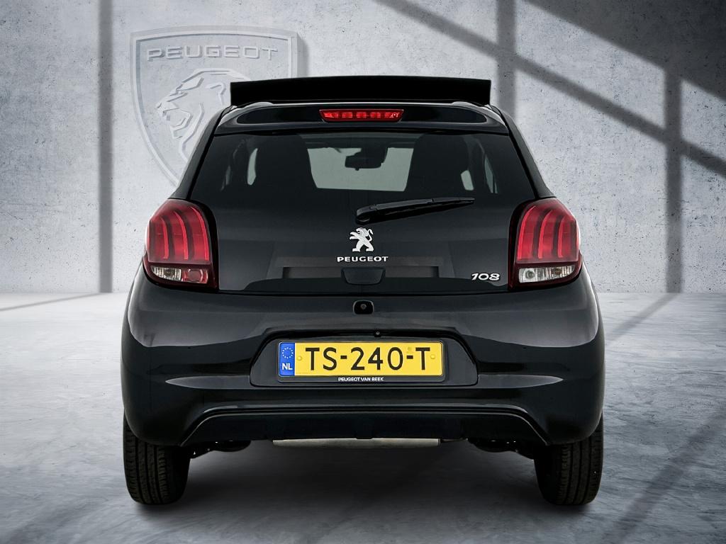 Peugeot 108 72pk allure top! | rijklaar | canvas dak | camera | climate con