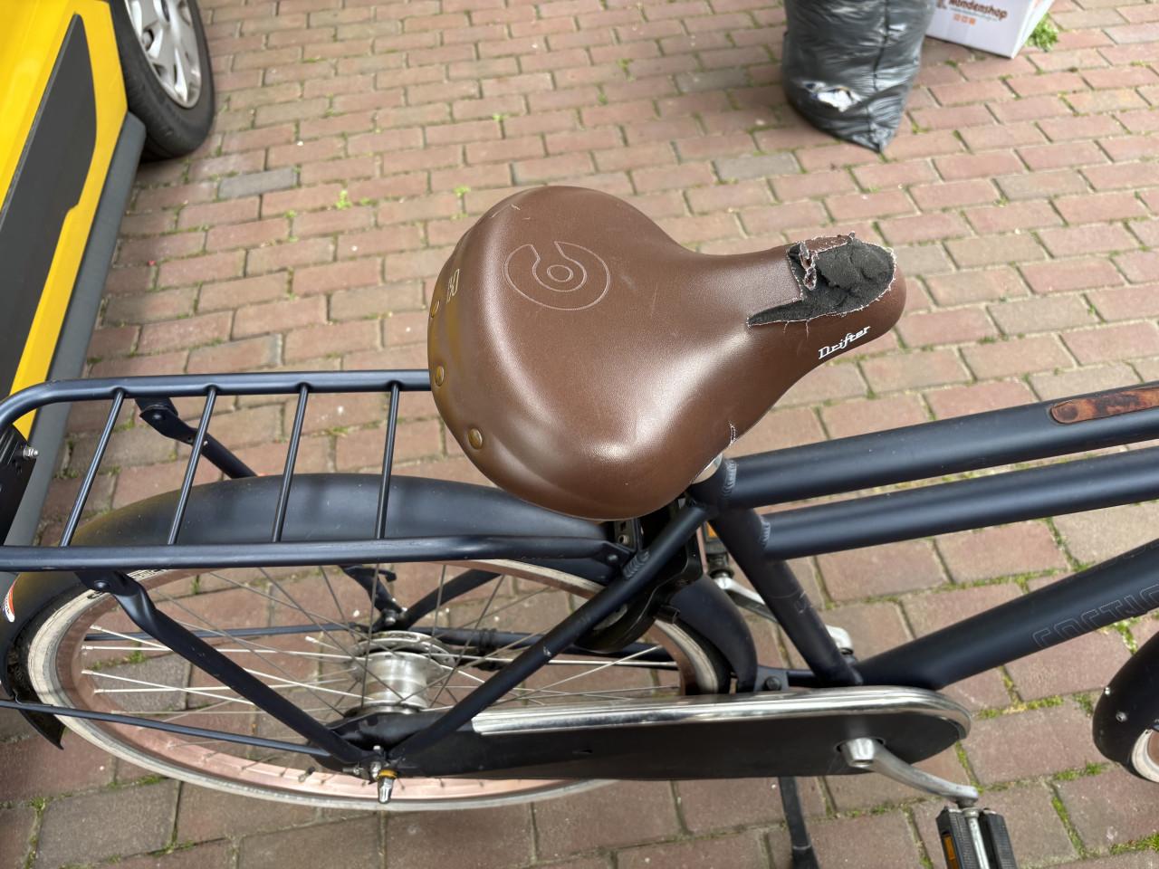 Gereserveerd!Cortina Transport fiets limited edition denim 2016 opknapper!