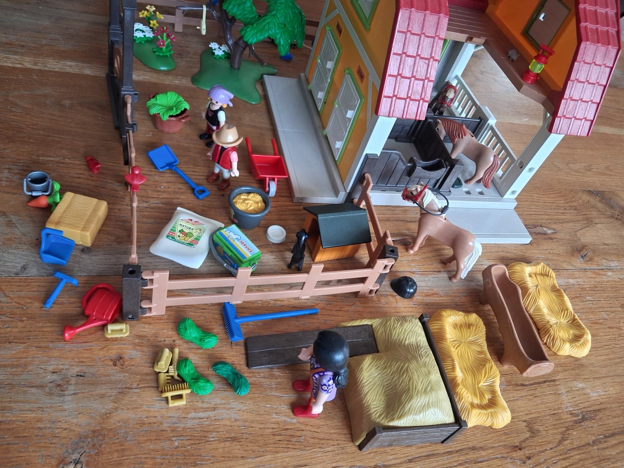 Playmobil ponyranch/manege set 5222