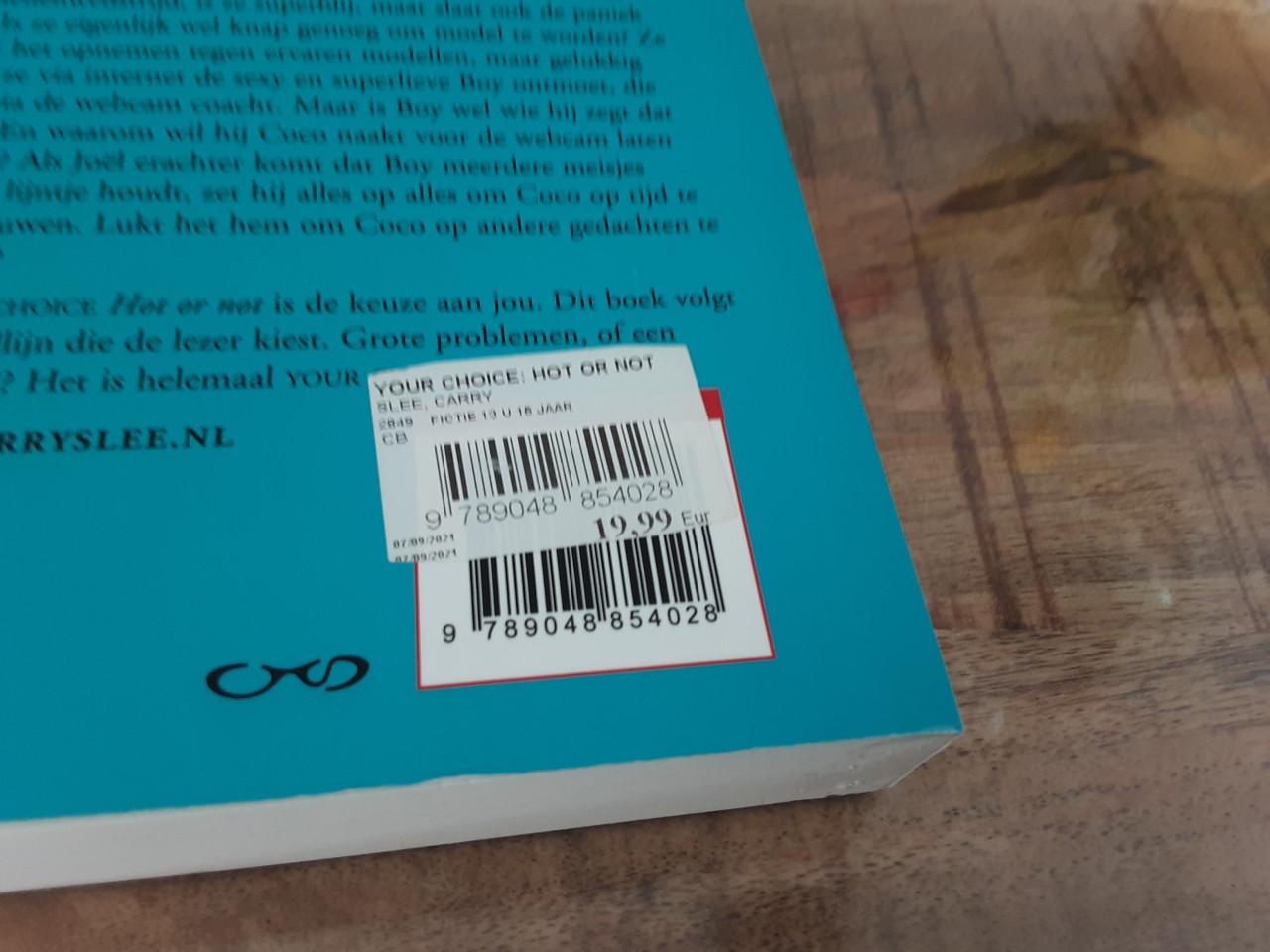 Keurig boek van Carry Slee Hot your choice Not
