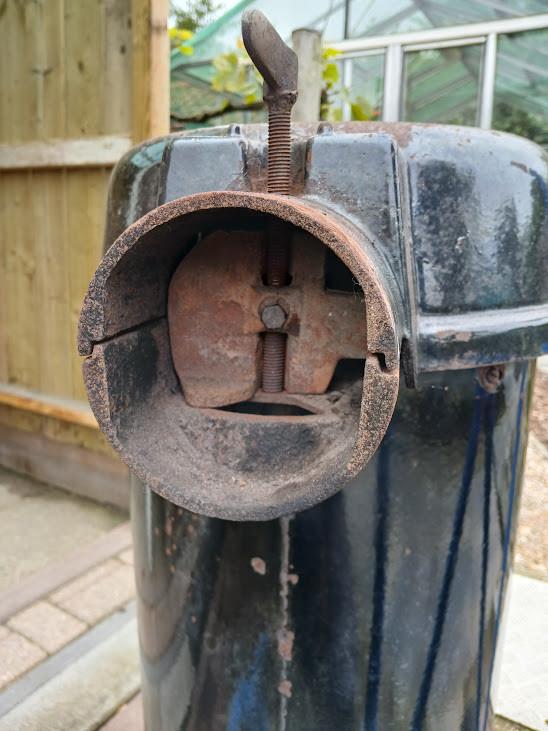 Hout / kolen kachel Pelgrim 29
