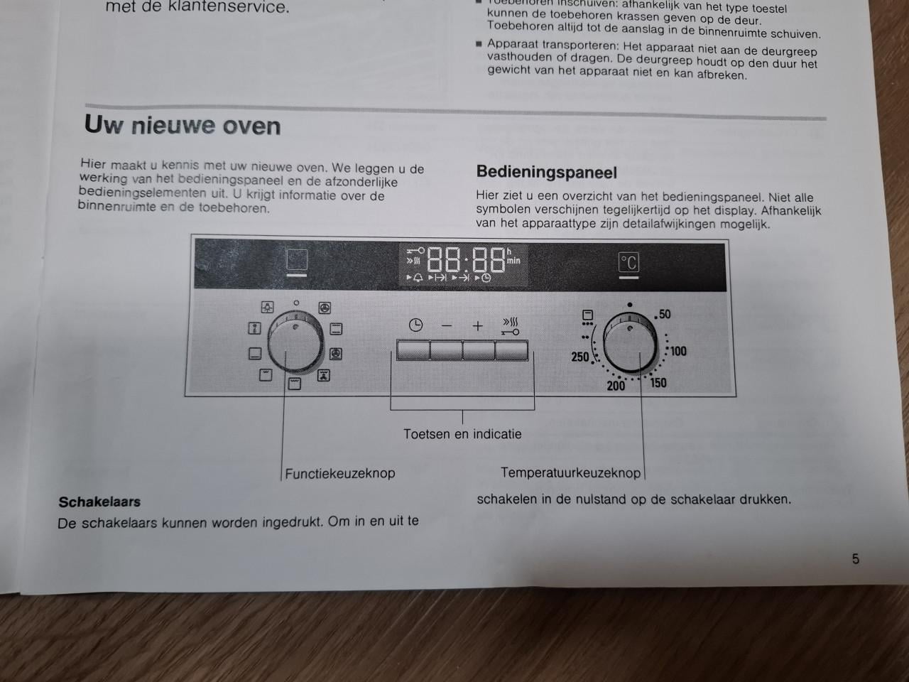 Siemens hete lucht inbouw OVEN type HB33GB550 /57