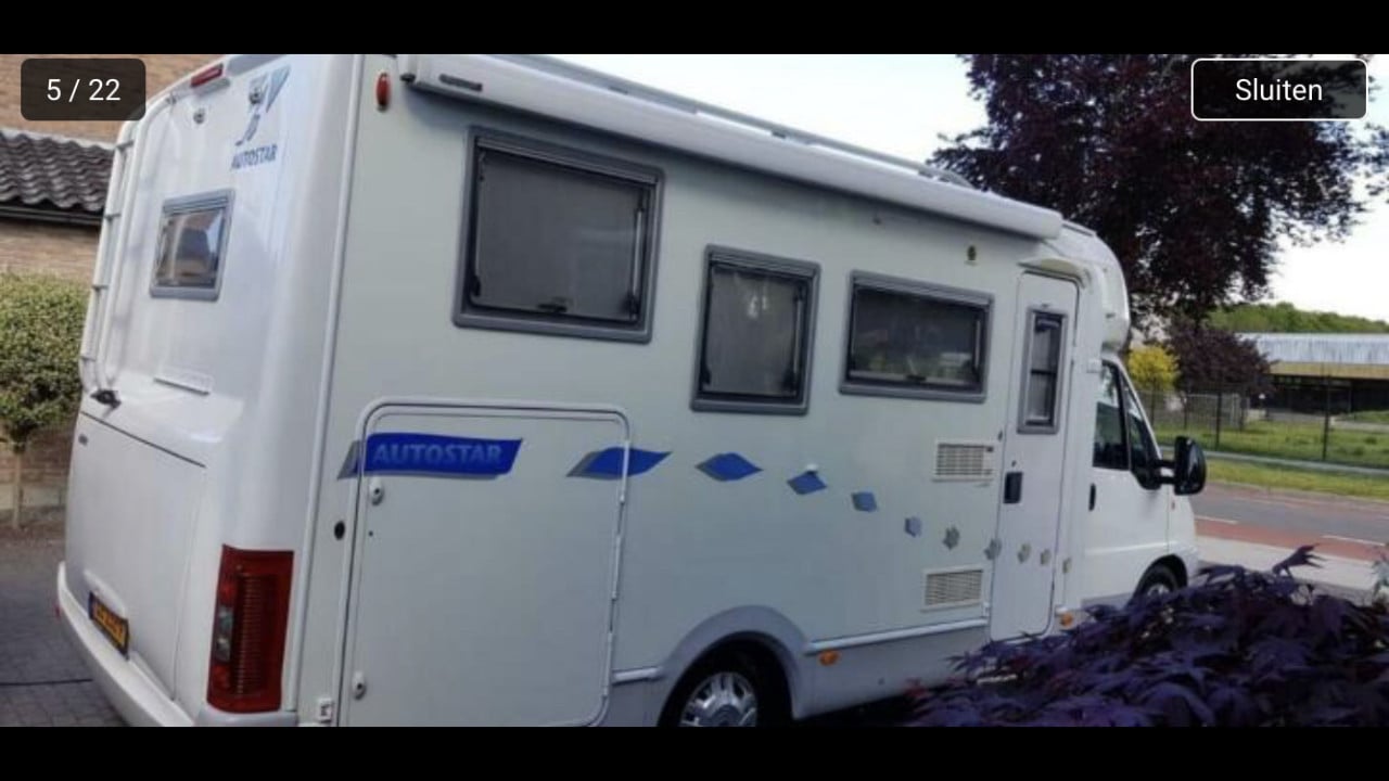 Camper autostar met zeer veel opties